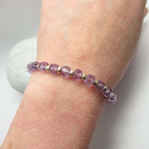 Ametrine and Sterling silver bracelet - Picture 9 of 10